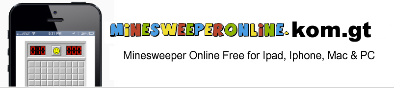 Minesweeper online game in javascript for ipad, iphone, mac, pc and smartphones
